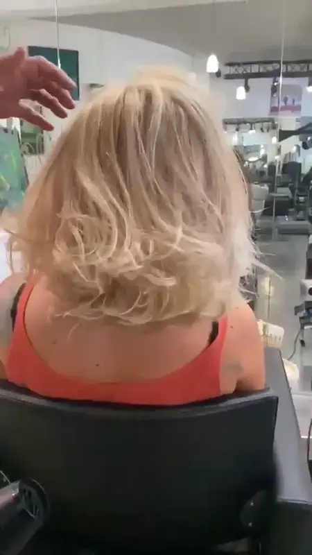Balayage clair, patine froide
